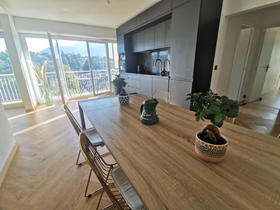 Le Parmelan - Grand Appartement Familial Avec Vue Sur La Montagne Аннесі Екстер'єр фото